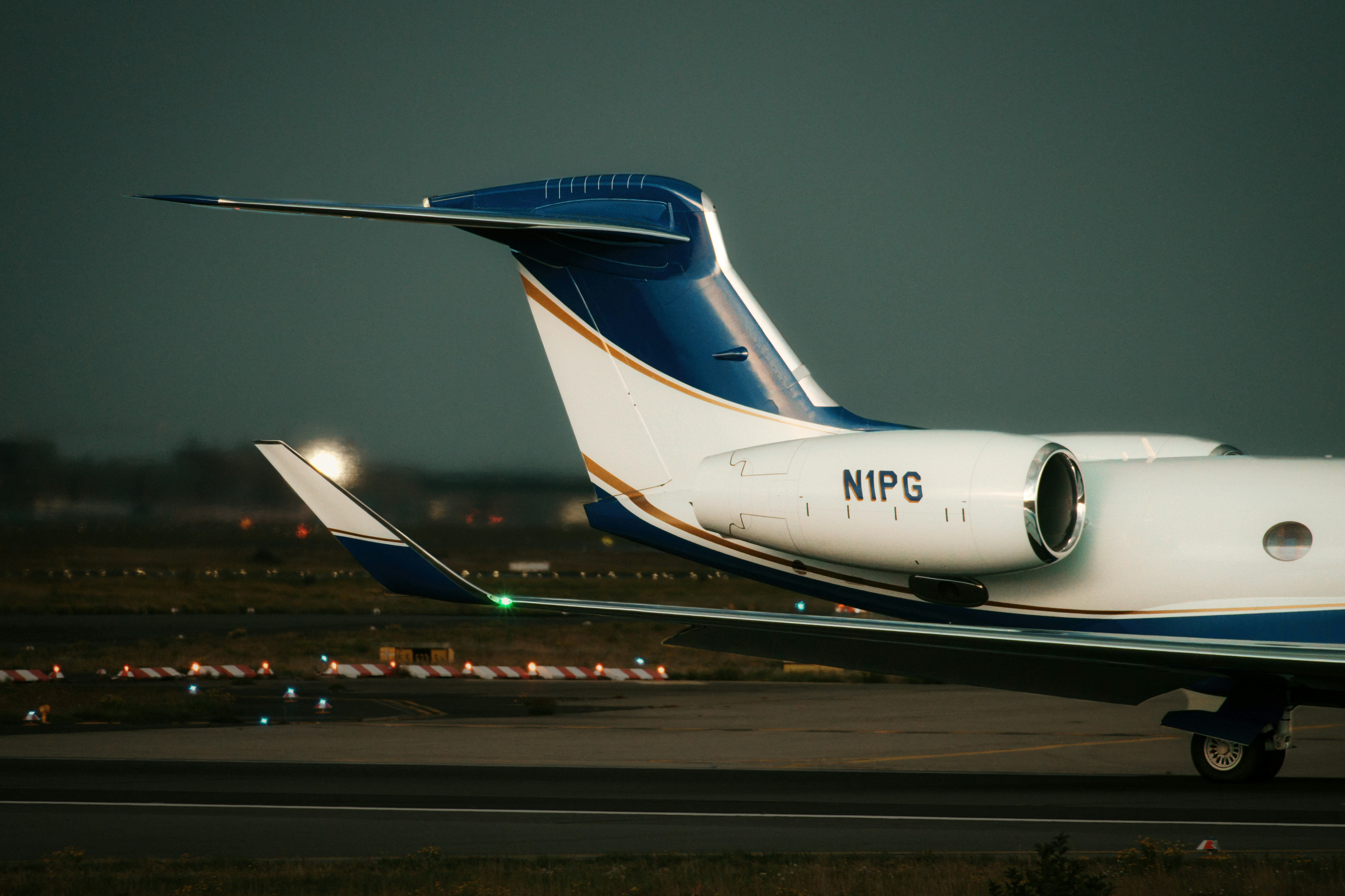 KC Aviation Citation X at dusk